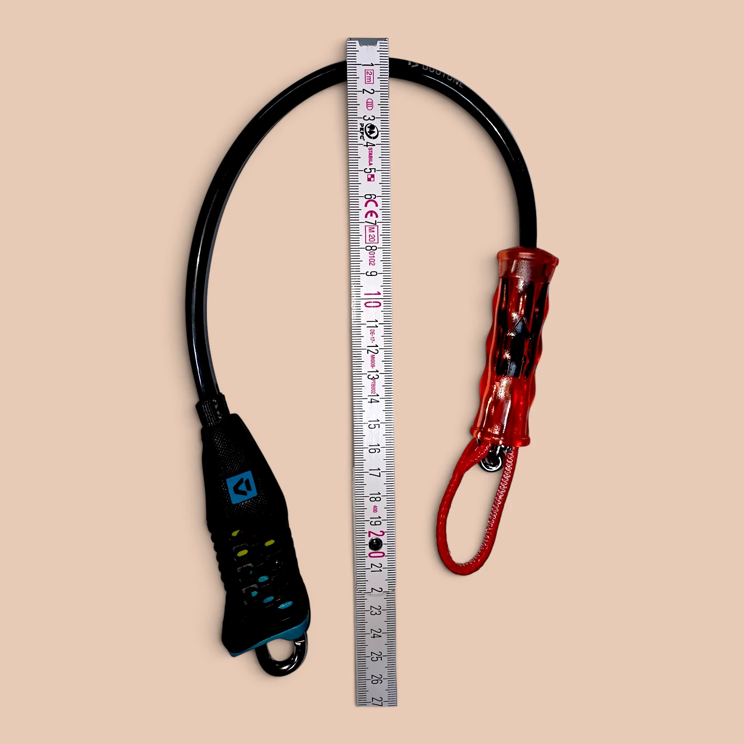 Duotone Short Leash – Kurze Safetyleash fürs Kitesurfen, Snowkiten und Landboarden