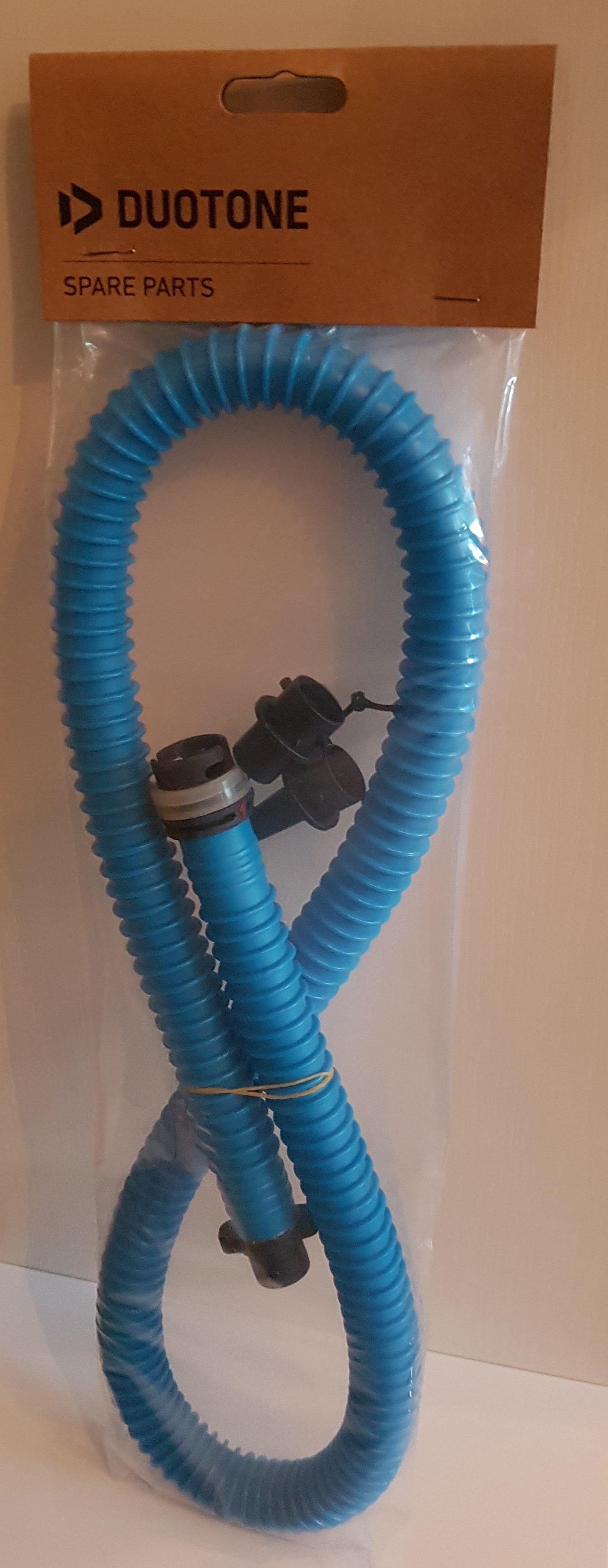 Duotone Pumpenschlauch - Schlauch mit Adapter für Kitepumpen (blau) - Pump Hose Ersatzschlauch für Pumpen - Pumpschlauch