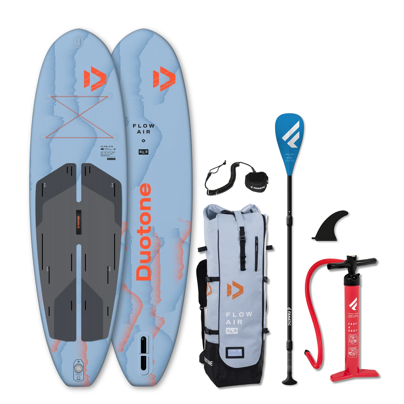 Duotone ISUP Package Flow Air SLS - aufblasbares allround SUP mit Zubehör