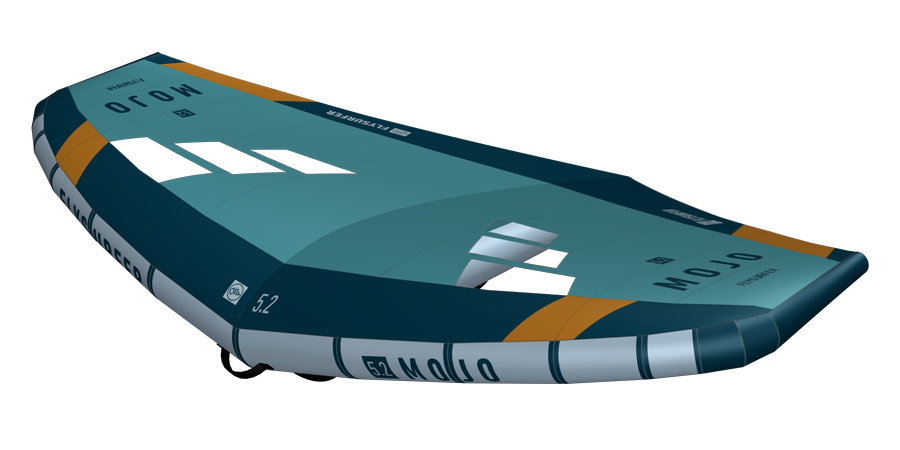 Flysurfer MOJO Surf Wing - Segel für Wingfoilen, Wingsurfen, Wing-Skateboarden und Wing-Skiing/Snowboarding