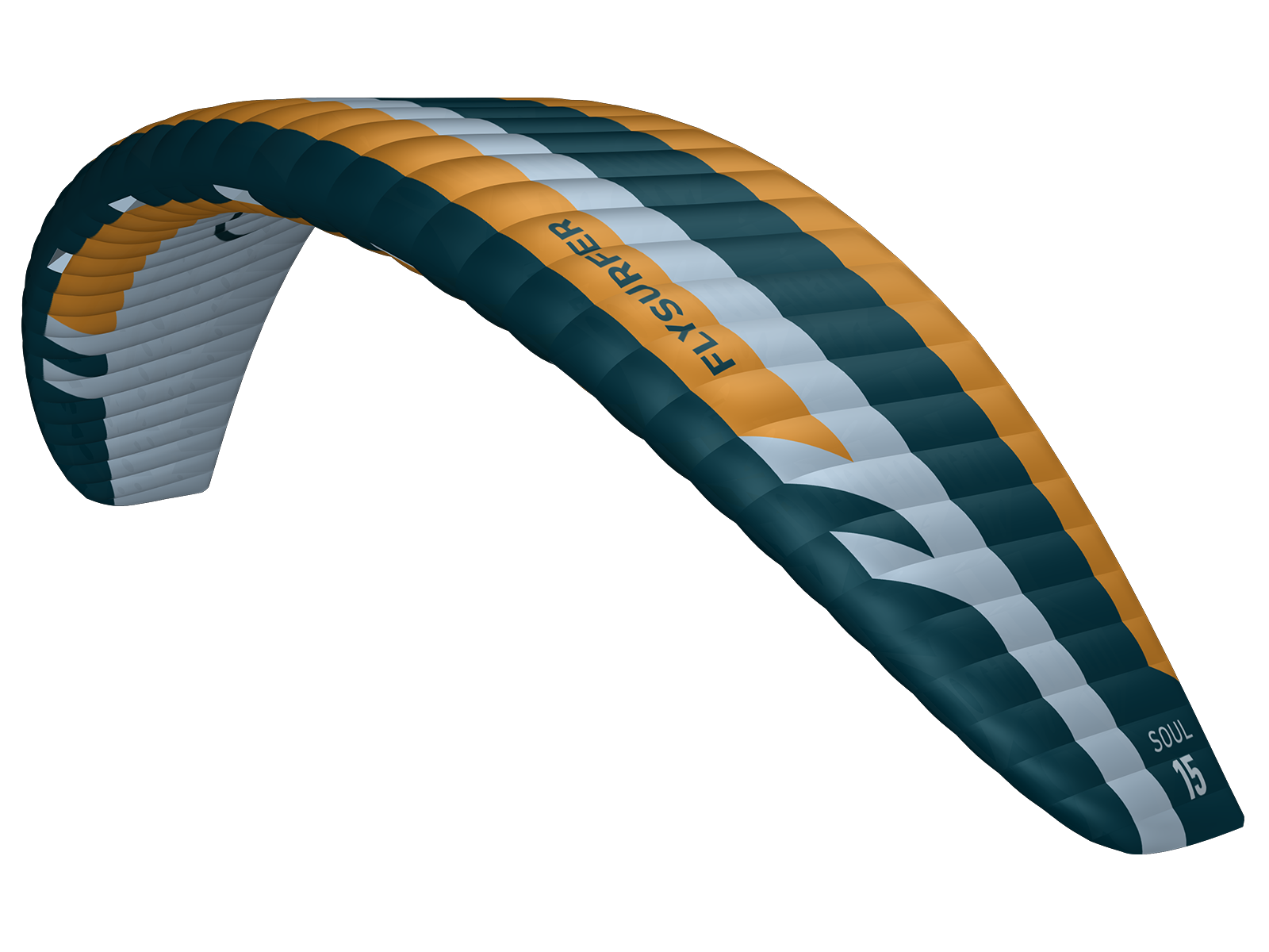 Flysurfer SOUL2 mit Bar in 15 qm (m²) used / Soul² Kite mit Bar gebraucht / Leichtwind Foil Kite