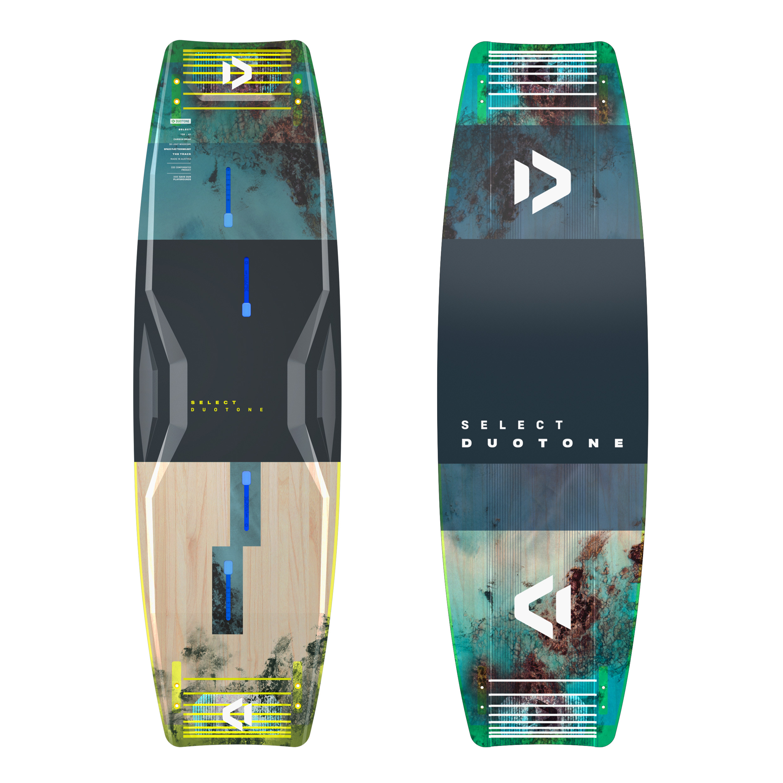 Duotone SELECT 2021 - Freeride Twintip Kiteboard in 141 cm mal 42 cm Duotone SELECT 2021 - Freeride Twintip Kiteboard in 141 cm mal 42 cm